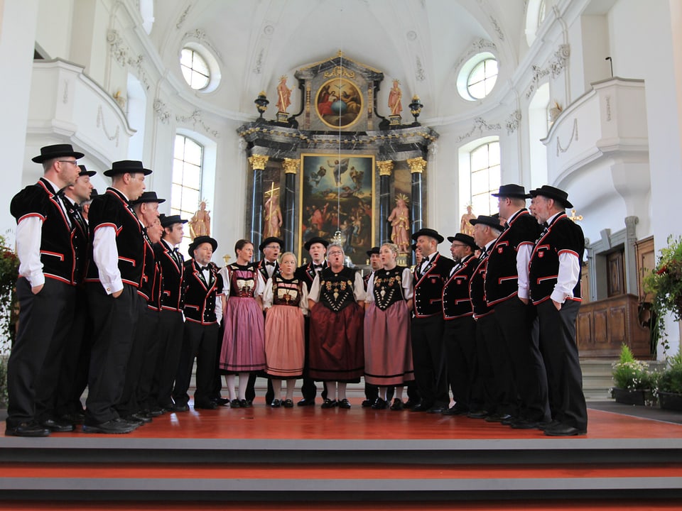 In ganz Schüpfheim wurde am Zentralschweizerischen Jodlerfest musiziert. 