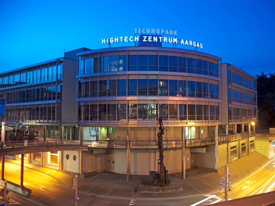 Das Hightech Zentrum Aargau in Brugg.