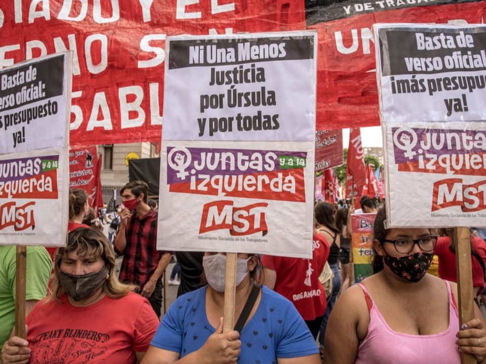 Proteste in Buenos Aires.