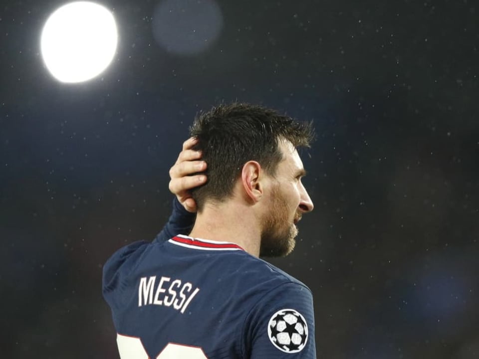 Grosser ökologischer Fussabdruck Lionel Messi.