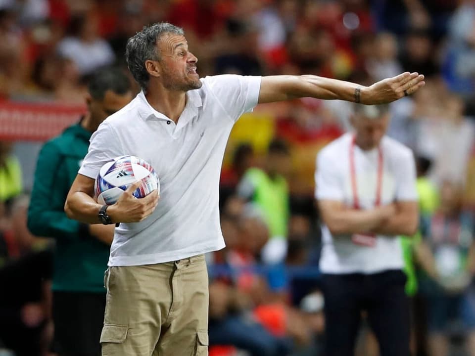 Zieht sein Ding konsequent durch Luis Enrique.