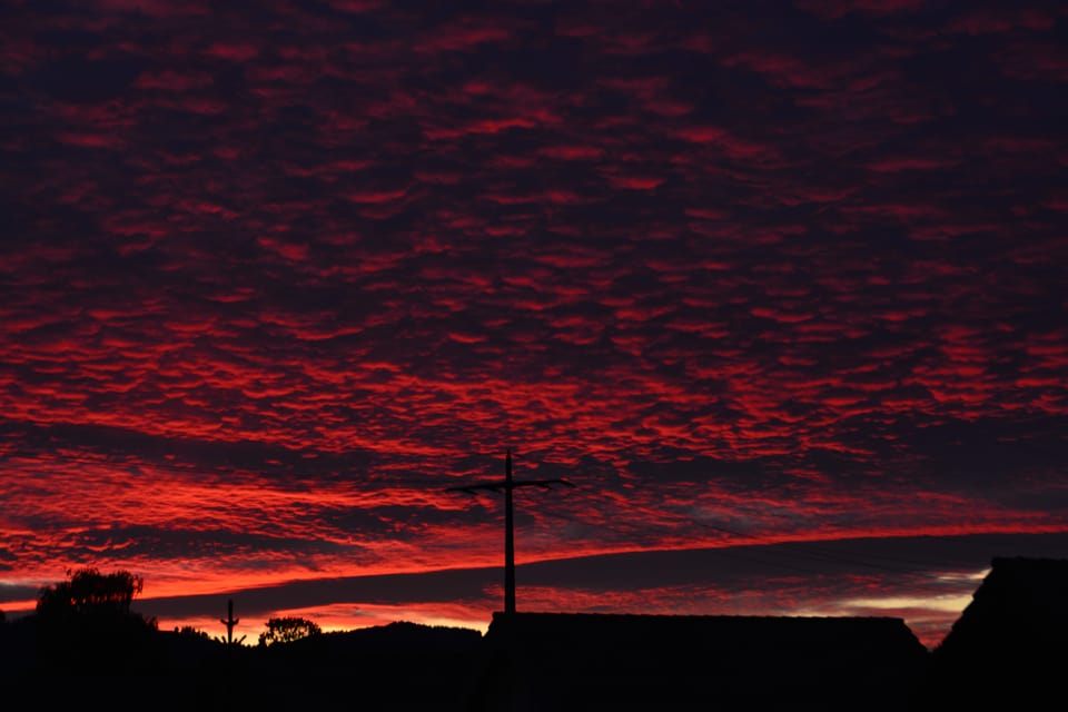 Uetendorf BE AAbendrot.