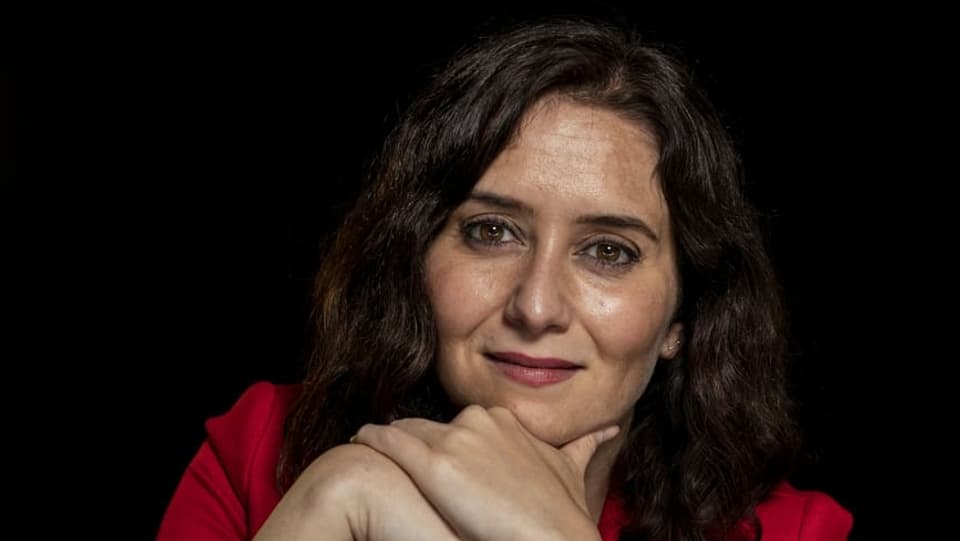 Isabel Diaz Ayuso, die amtierende Regionalpräsidentin von Madrid.