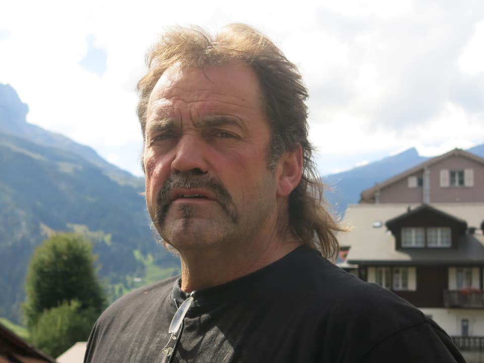 Einer der wehementesten Gegner des V-Bahn-Projekts: der Grindelwaldner Adrian Bohren