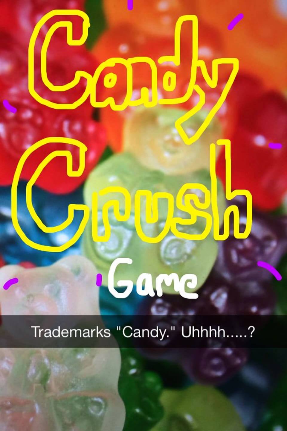 Candy Crush auf Snapchat