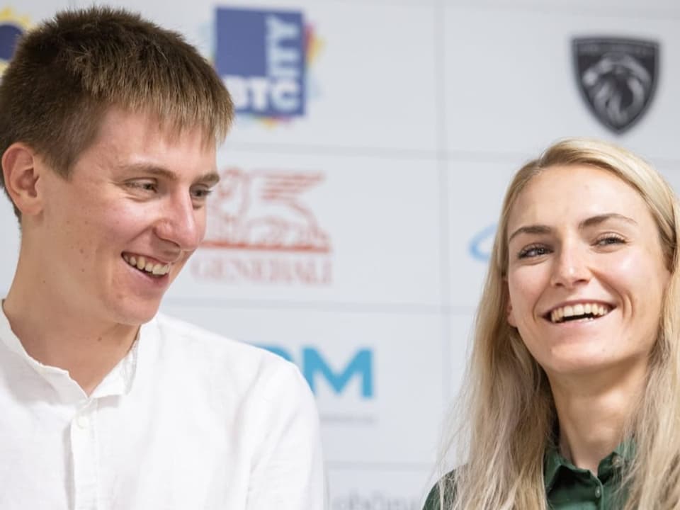 Seit 2021 verlobt Tadej Pogacar, Urska Zigart