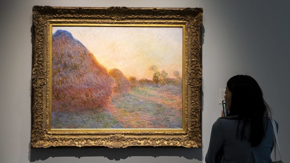 Gemälde Meules von Monet