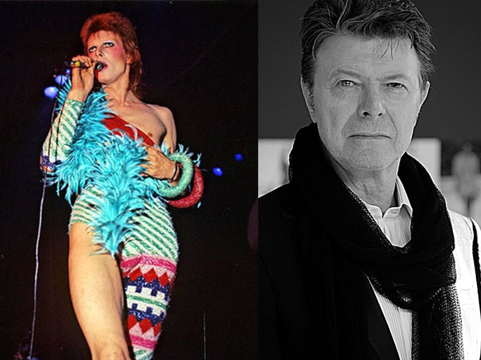 Der britische Sänger lotete mit seinen Kunstfiguren immer wieder die Grenzen des Geschlechter-Denkens au. Man sagt Bowie nach, er habe die Gender-Neutralität in die Popmusik geführt. 