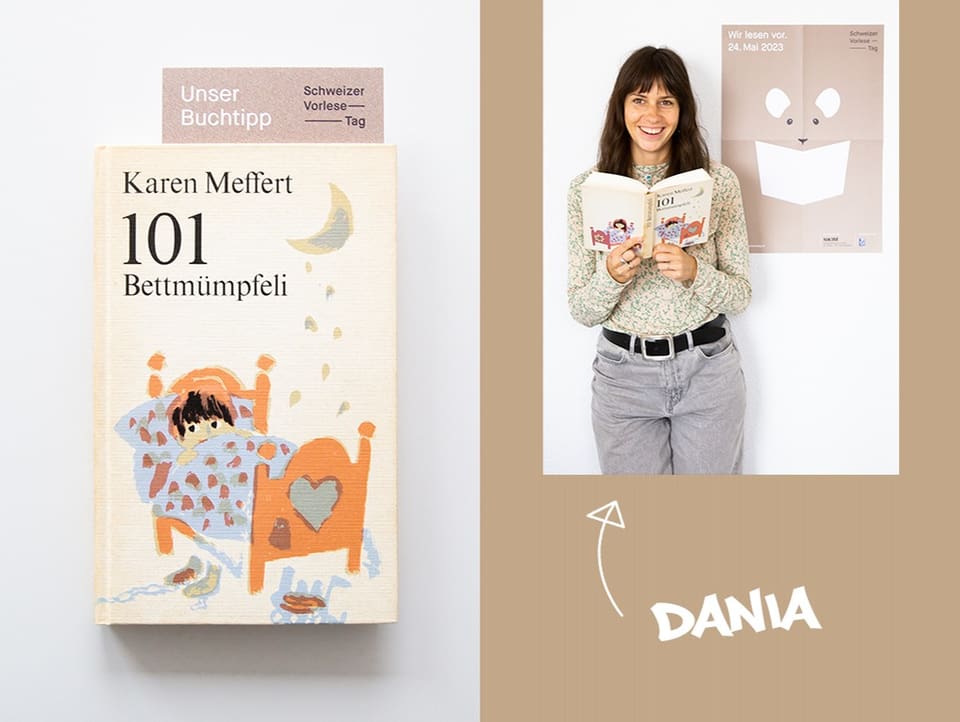 101 Bettmümpfeli Dania mit Buchtipp.