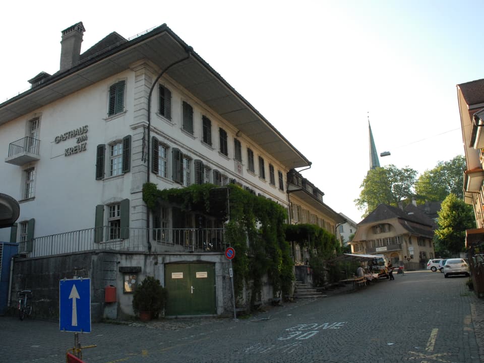 Gasthof Kreuz Herzogenbuchsee, Kirchgasse.