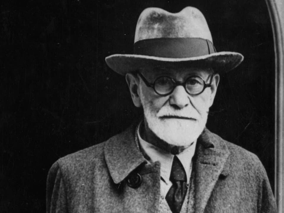 Porträt von Sigmund Freud.