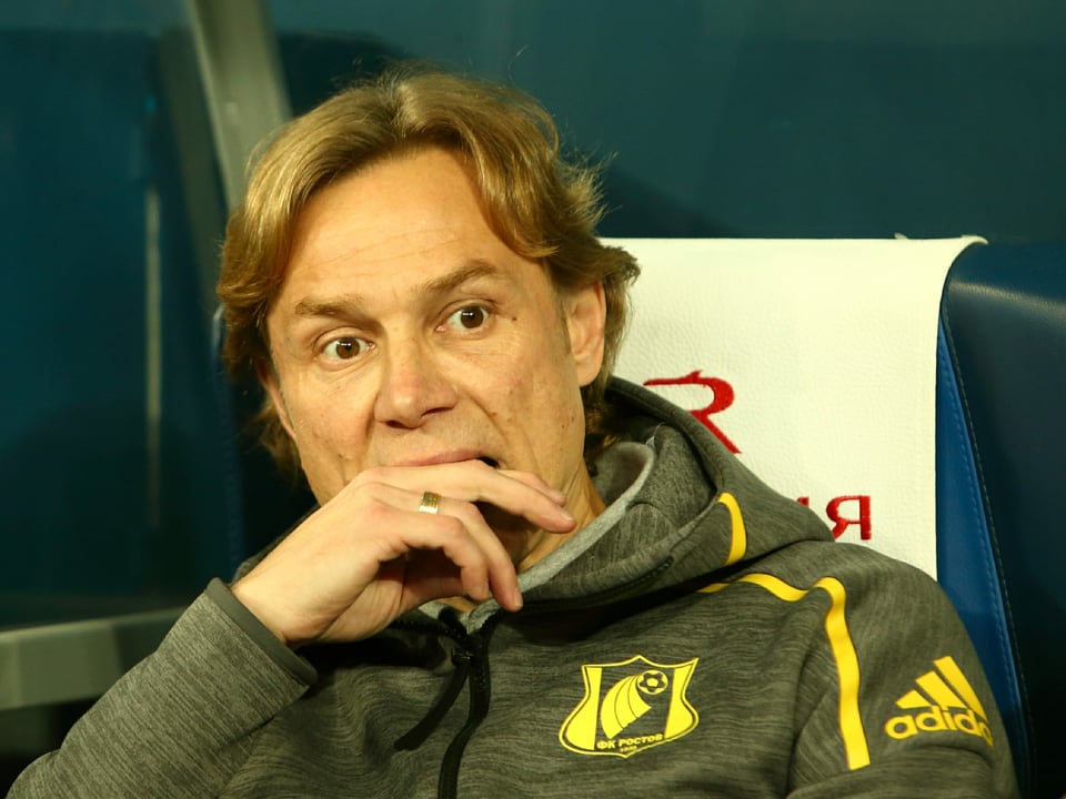 Rostow-Coach Valerij Karpin.