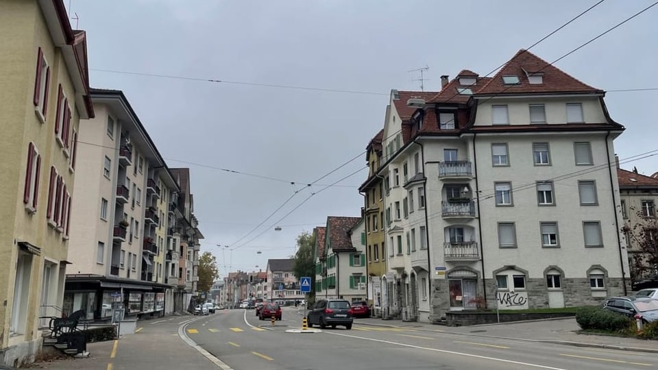 Rorschacher Strasse in St. Gallen