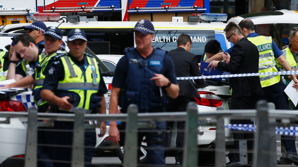 Eine mutmassliche Amokfahrt in Melbourne forderte mehrere Todesopfer