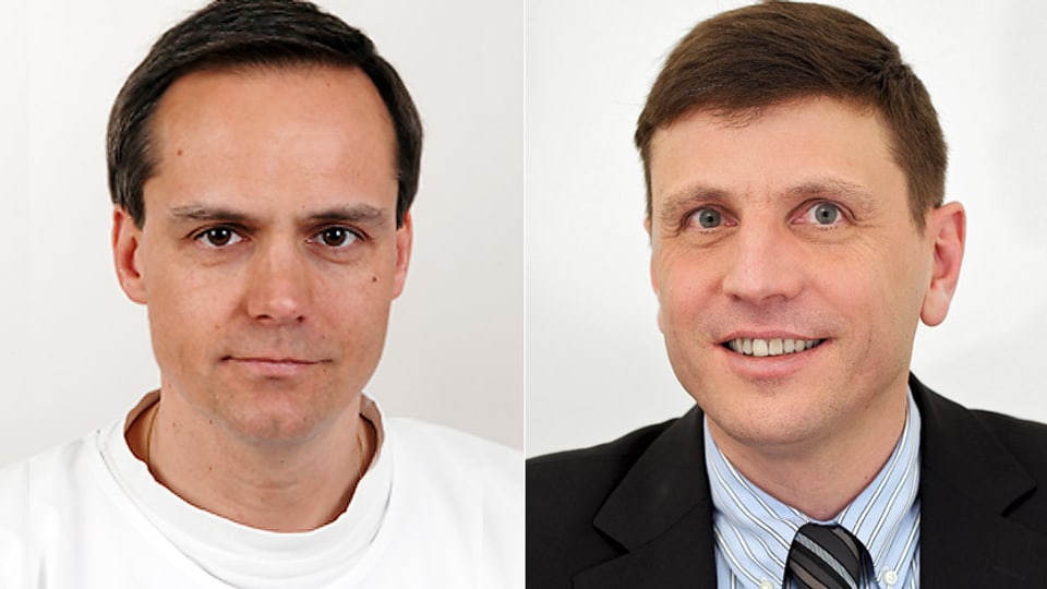 PD Dr. Guido F. Laube und PD Dr. Franz Immer 