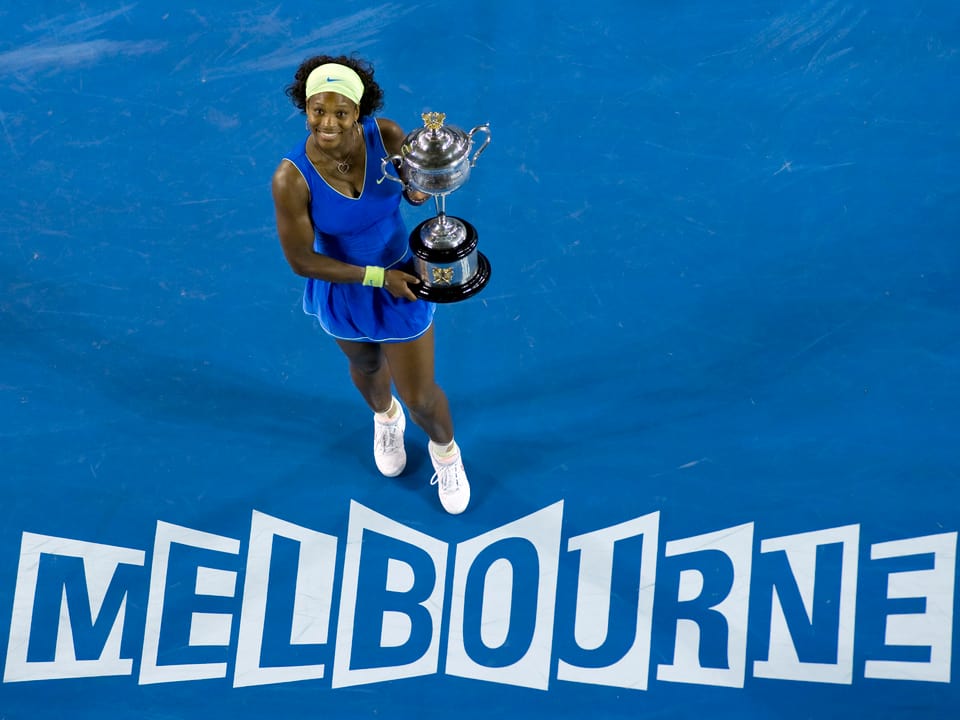 Serena Williams 2009 in Australien.