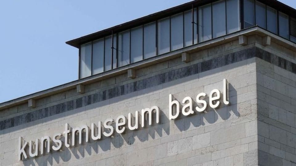 Hier beim Basler Kunstmuseum gibt es ein neues Parkhaus