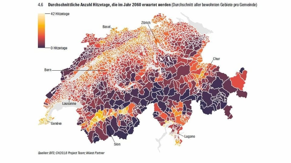 Karte Schweiz