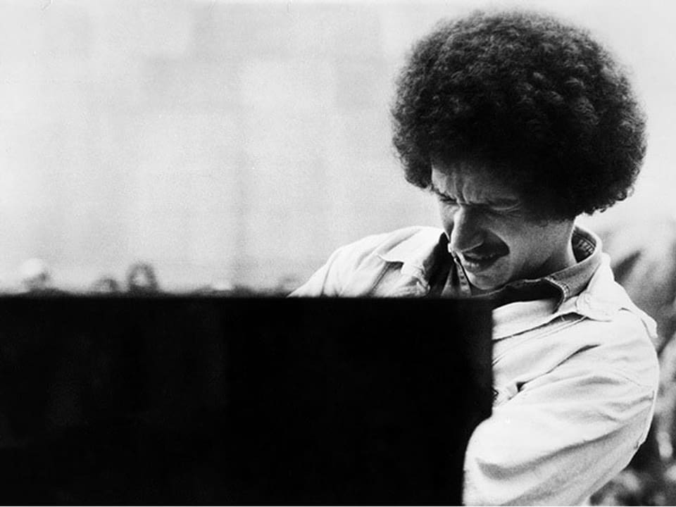 Keith Jarrett am Klavier.