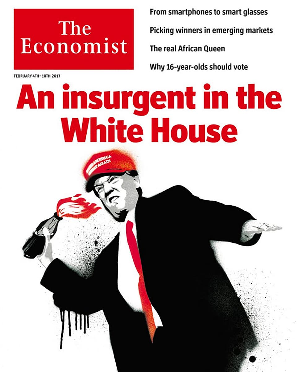 Die Titelseite des «The Economist»