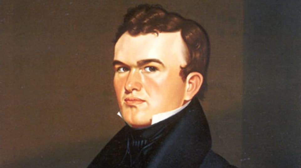 Ein Porträt von George Caleb Bingham.