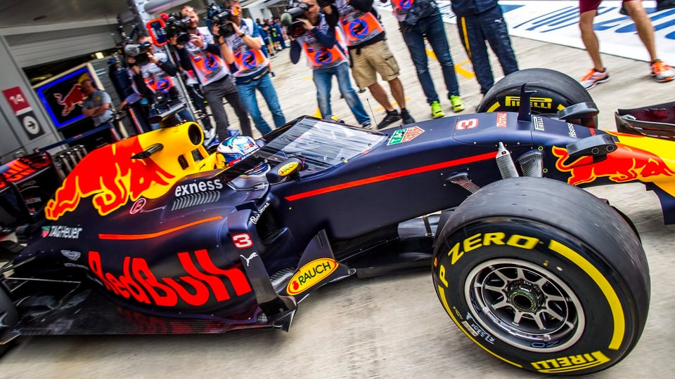 Daniel Ricciardo im Red Bull.