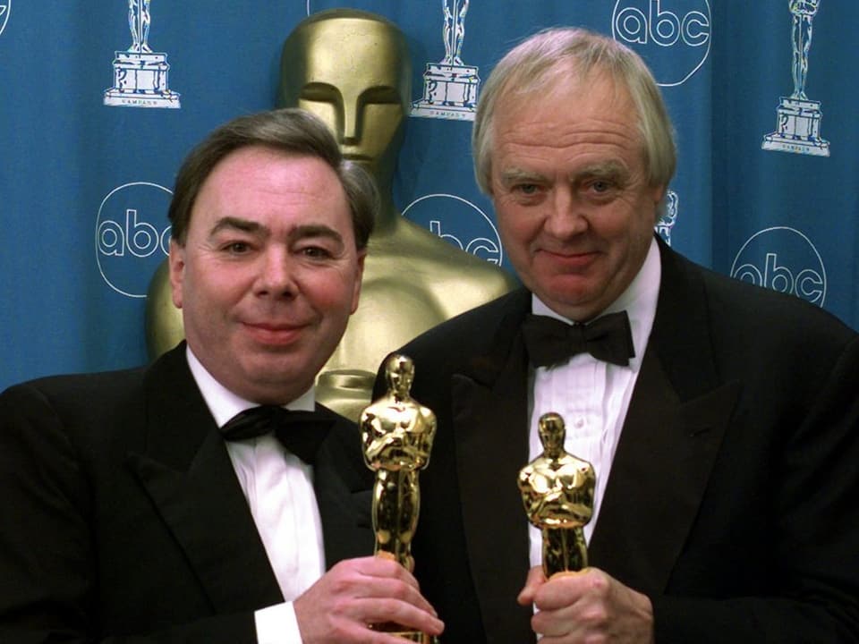 Andrew Lloyd Webber mit Oscar