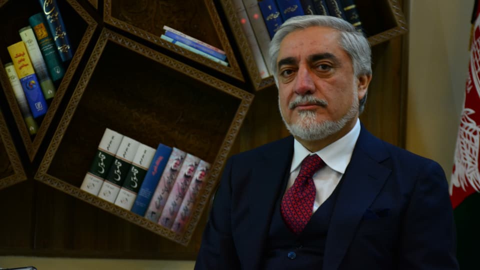 Abdullah Abdullah ist einer der obersten Vermittler auf der Seite der Republik Afghanistan. 