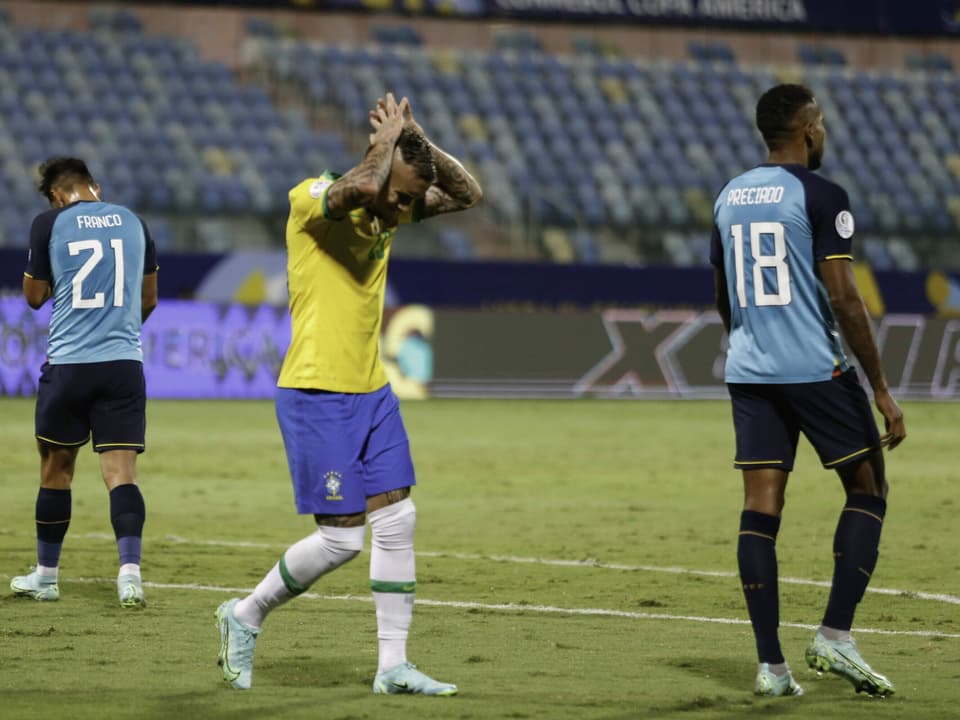 Brasilien trat gegen Ecuador mit einer «B-Elf» an.