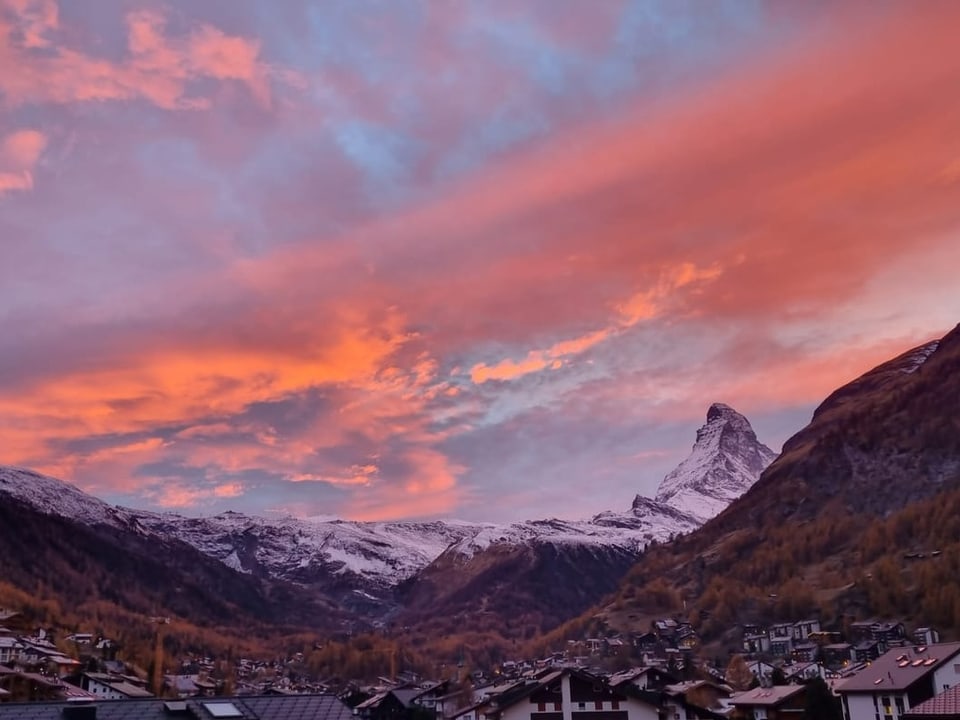 Zermatt/VS Abendstimmung.