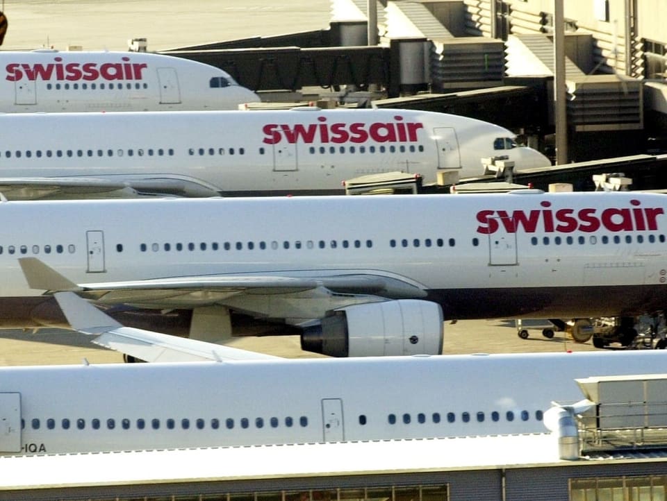 Flugzeug Swissair
