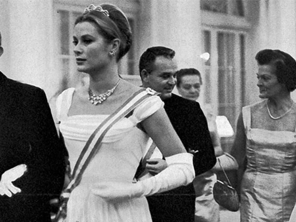 Fürst von Monaco und seine Frau Grace