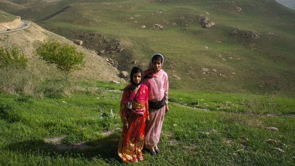 Kurdische Frauen im iranischen Kurdistan (2011).