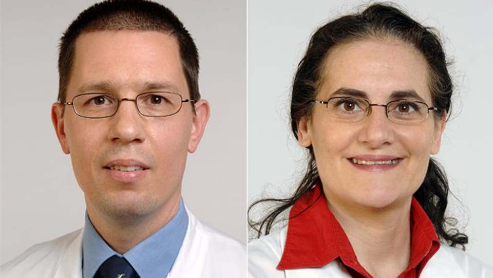 Dr. Mace Schuurmans und PD Dr. Isabella Sudano