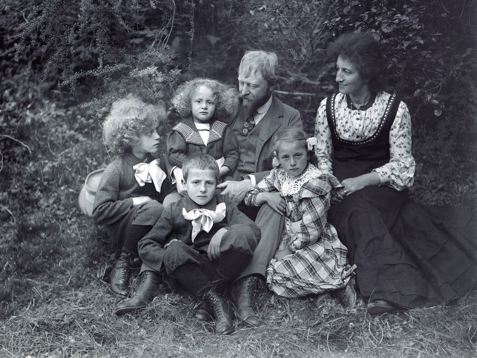 Porträt der Familie Giacometti
