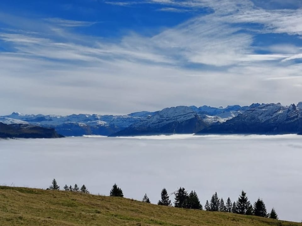 Über dem Nebelmeer