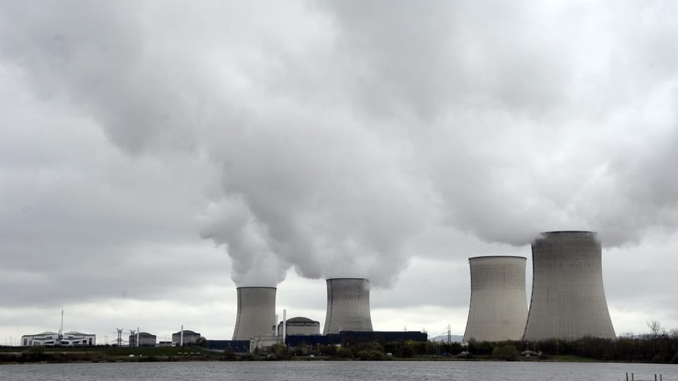 Atomkraftwerk in Cattenom, Frankreich