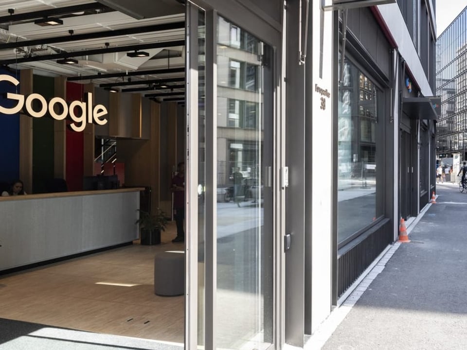 Der Sitz von Google in der Europaallee in Zürich.