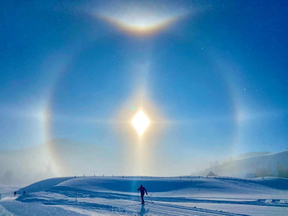 Ein Halophänomen.