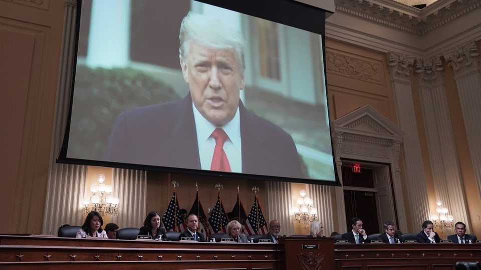 Sturm auf Kapitol: Zeugin belastet Donald Trump schwer