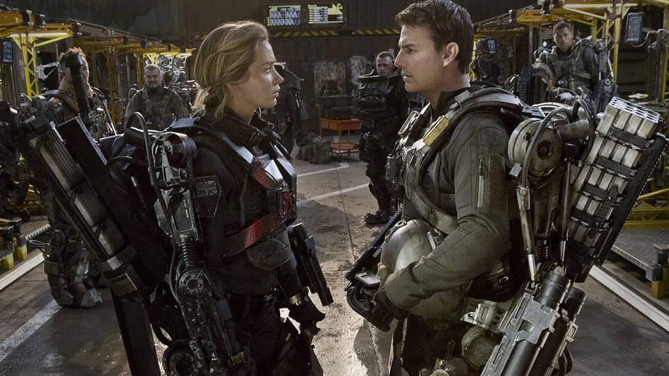 Tom Cruise und Emily Blutnt in Edge of Tomorrow