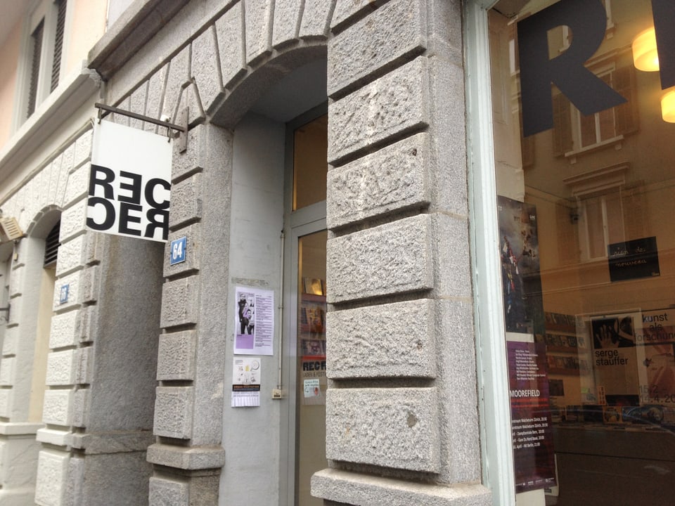 «RecRec» - einer der ältesten Plattenläden Zürichs.