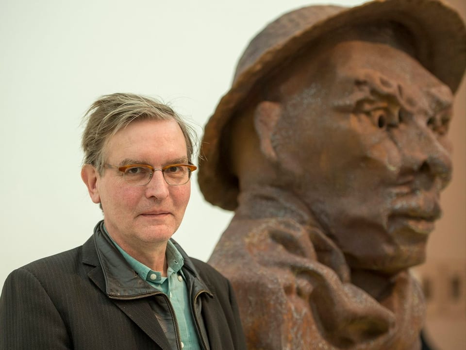 Thomas Schütte in seiner Ausstellung «Figur» in der Fondation Beyeler