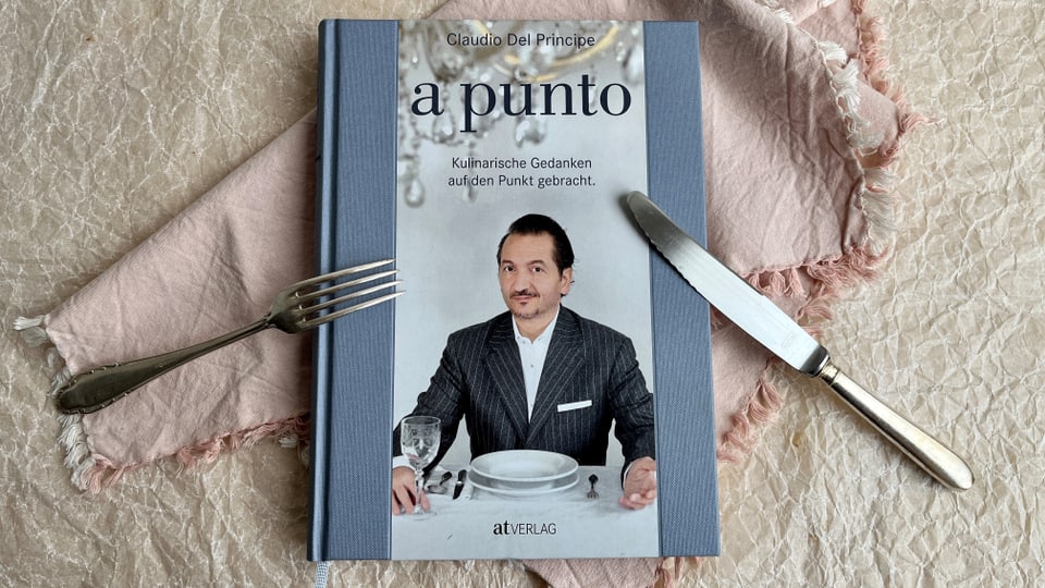 Das Cover des neuen Kochbuchs «a punto» von Claudio del Principe