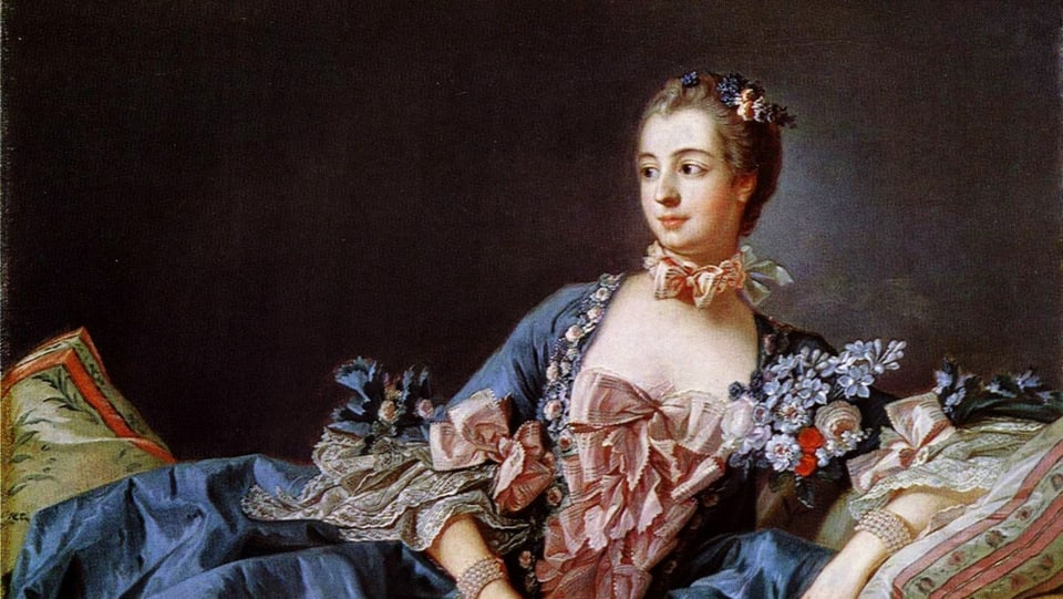 Porträt der Madame de Pompadour