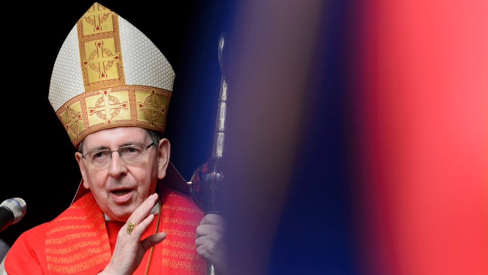 Kardinal Kurt Koch mit Hut.