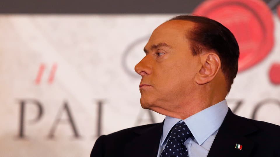 Porträt von Silvio Berlusconi