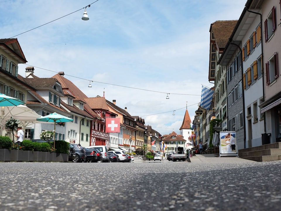 Die untere Altstadt von Sempach.