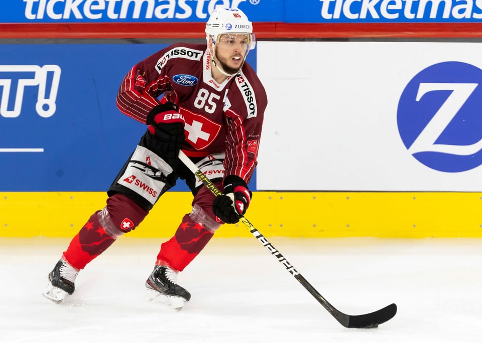 Auf seine Skorerqualitäten kann Coach Patrick Fischer zählen Sven Andrighetto.
