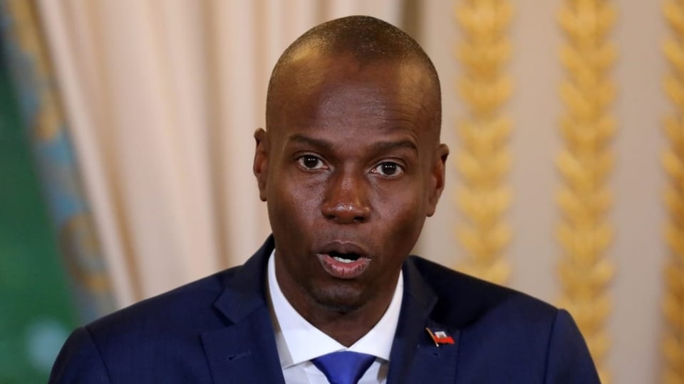 Haitis Präsident Jovenel Moise.